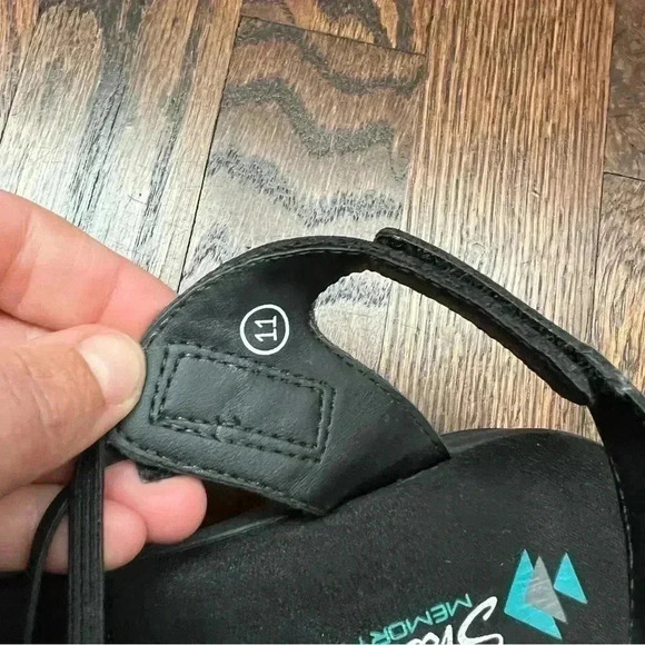 Skechers Reggae Slim Memory Foam Sandals Straps Women’s Size 11 active sports - Picture 9 of 11